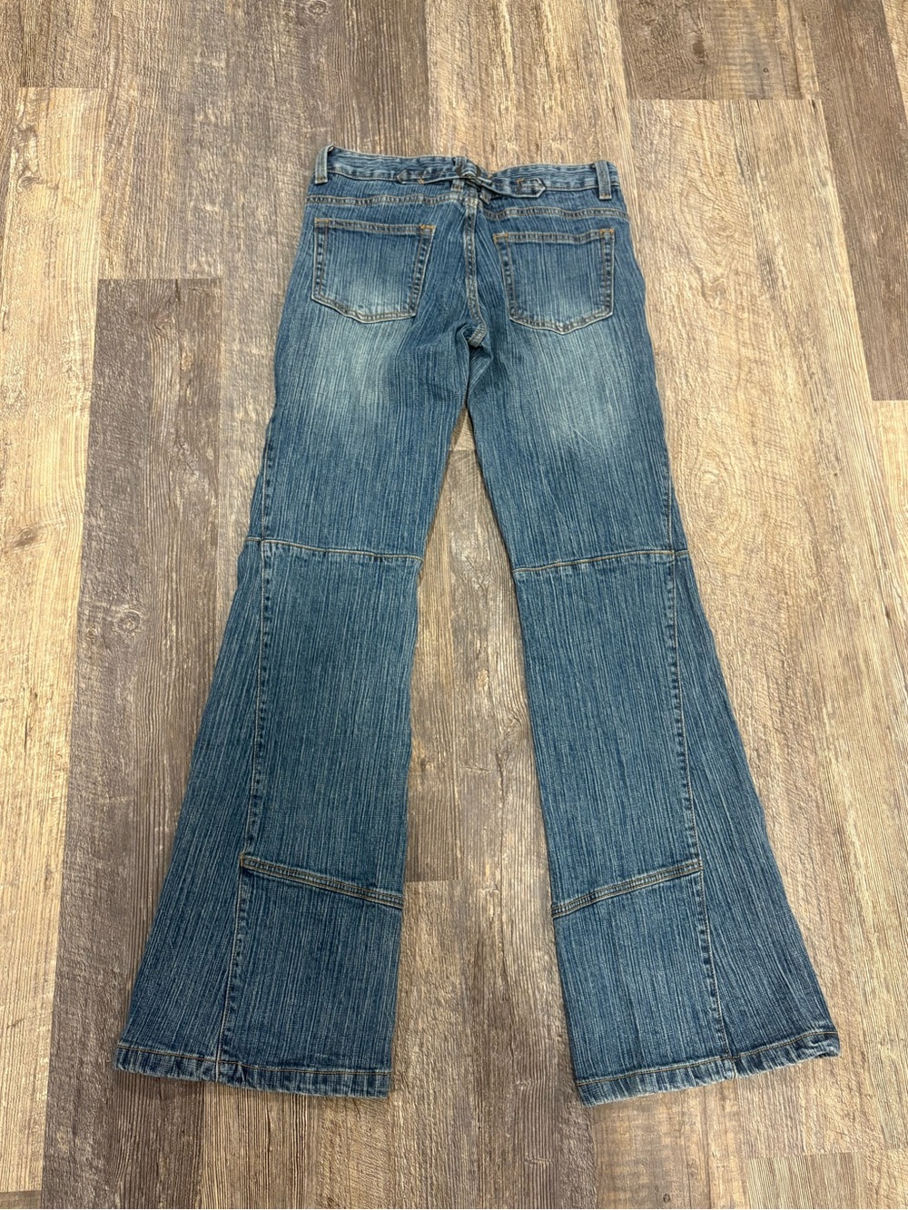 J GALT Brandy Melville Y2K Flare Bell Bottom Jeans Blue Size S- 28